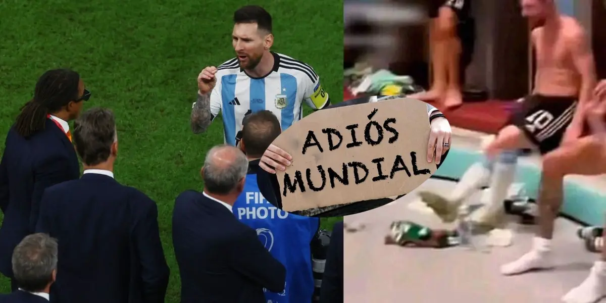 Pisó la playera de México y ahora Lionel Messi puede ser expulsado del Mundial