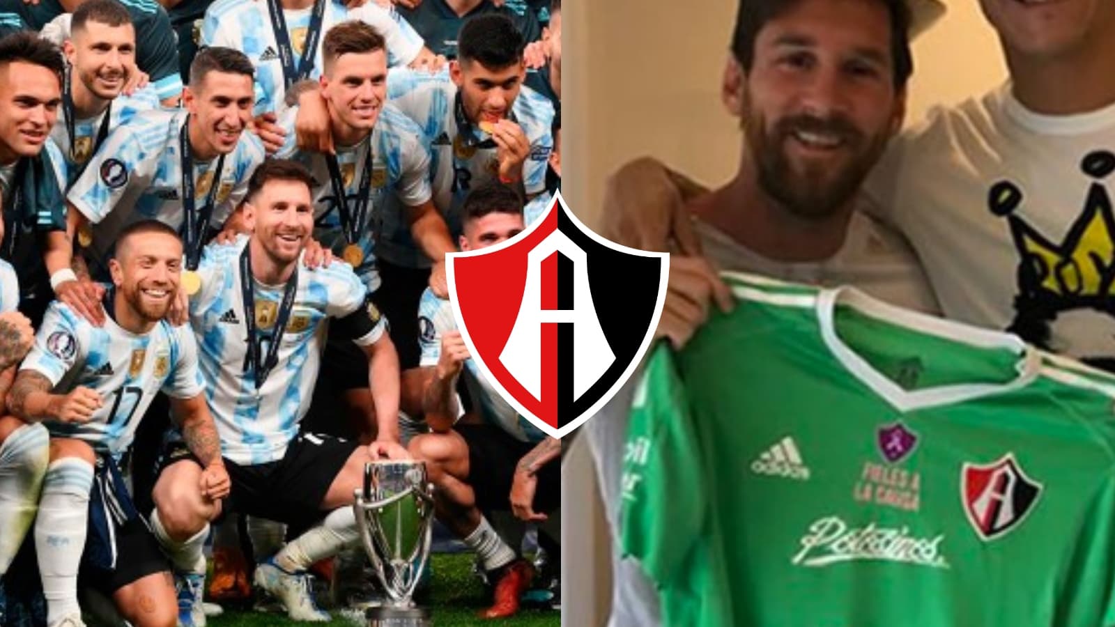 Lionel Messi reconoce al Atlas, bicampeón de la Liga MX, como el mejor equipo, todo gracias a un peculiar motivo
