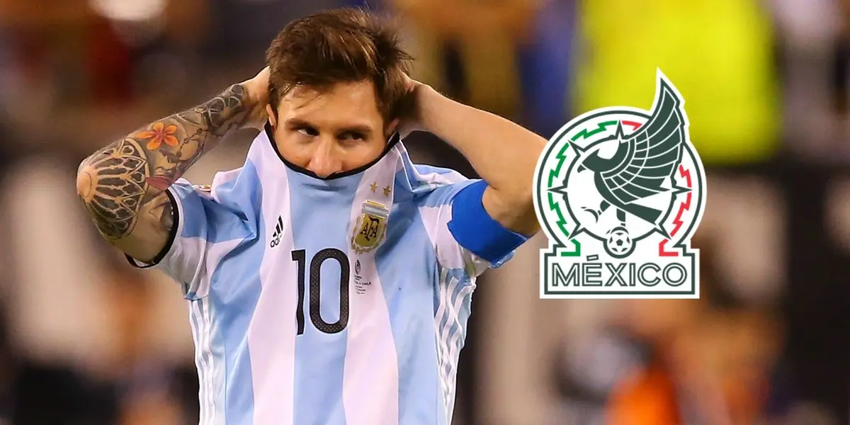 Por pisar la playera del Tri, la acción de México que pondría a temblar a Messi