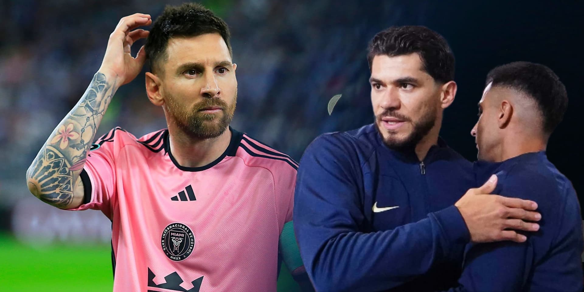 Lionel Messi se enojó con Julian Gressel tal como sucedió entre Martín y Fuentes
