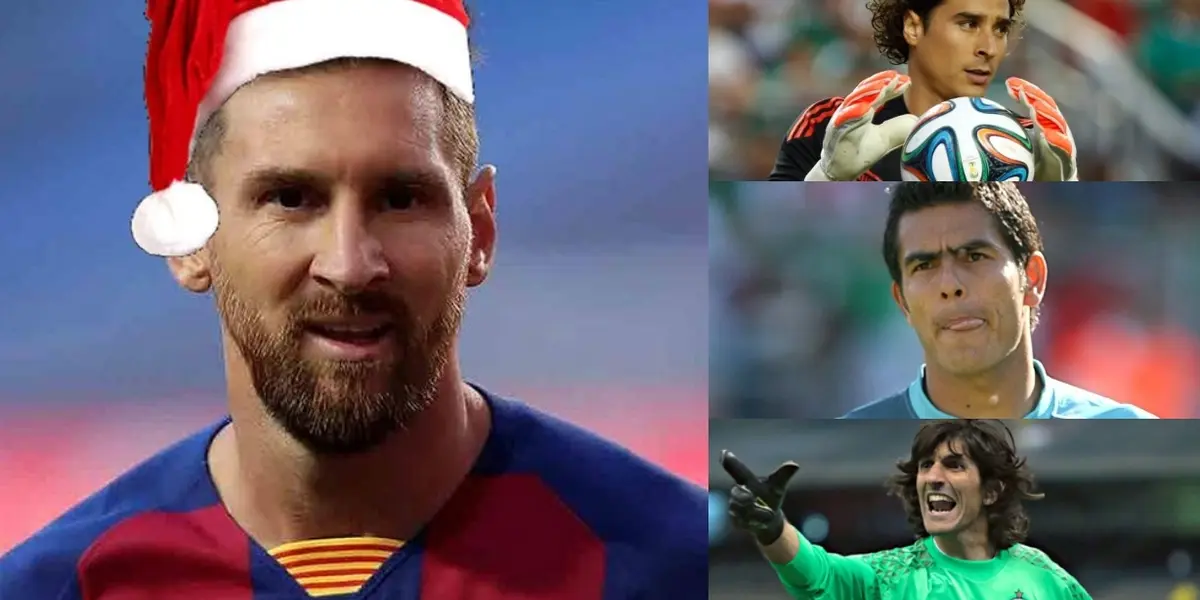 Lionel Messi y el regalo que le hará llegar a un portero mexicano todo por dejarlo en ridículo con uno de sus goles .