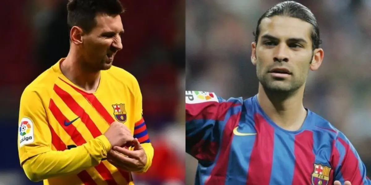 Lionel Messi y Rafa Márquez tuvieron encontrones en su estancia en Barcelona y ahora se revela por qué Messi no quería a Rafa.