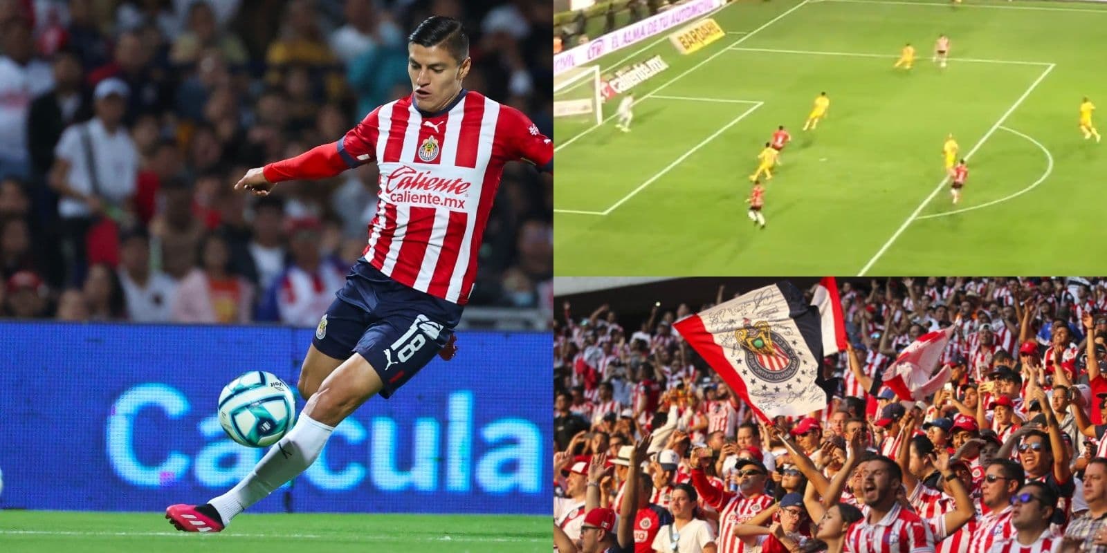 Lo cantó todo el estadio, así gritó la afición de Chivas el gol de Ronaldo Cisneros