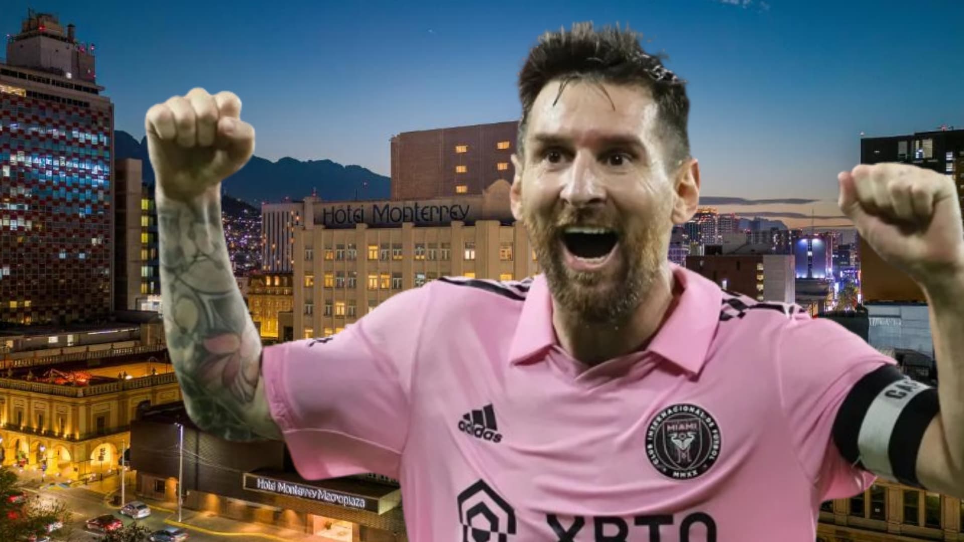 Lo que cuesta hospedarse en el mismo hotel que Messi en Monterrey