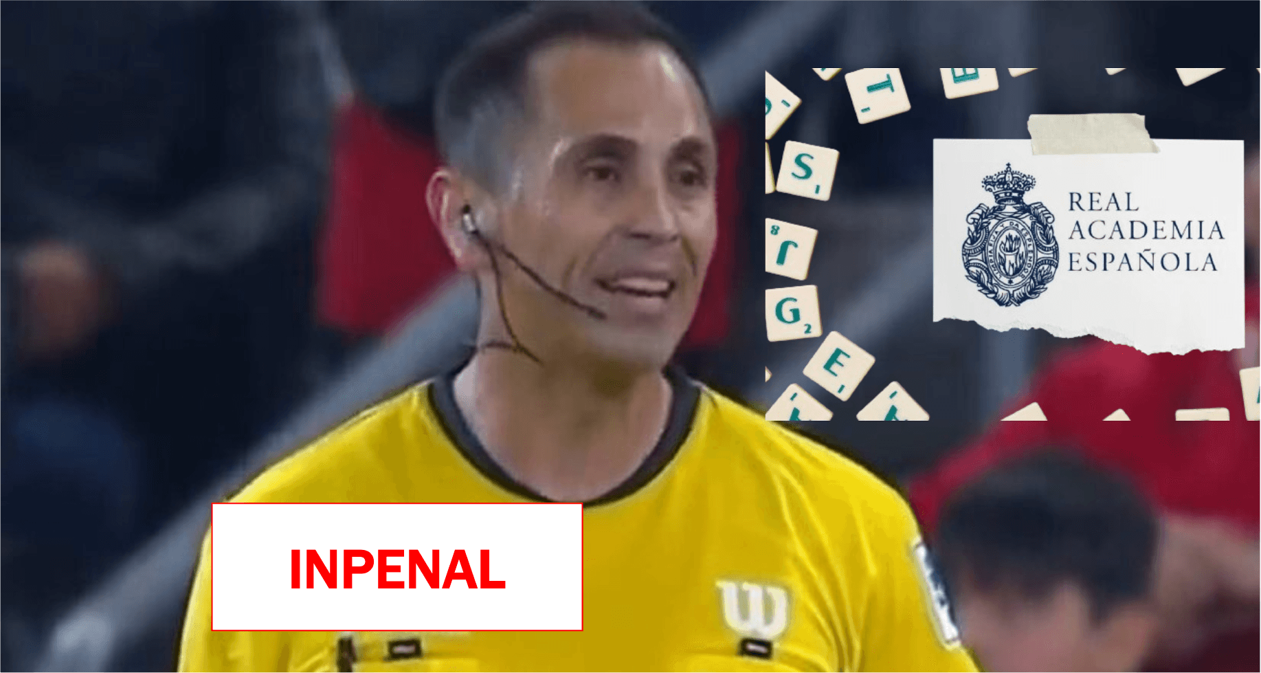 Lo que pasa en la RAE cuando se busca el término inpenal de Santander