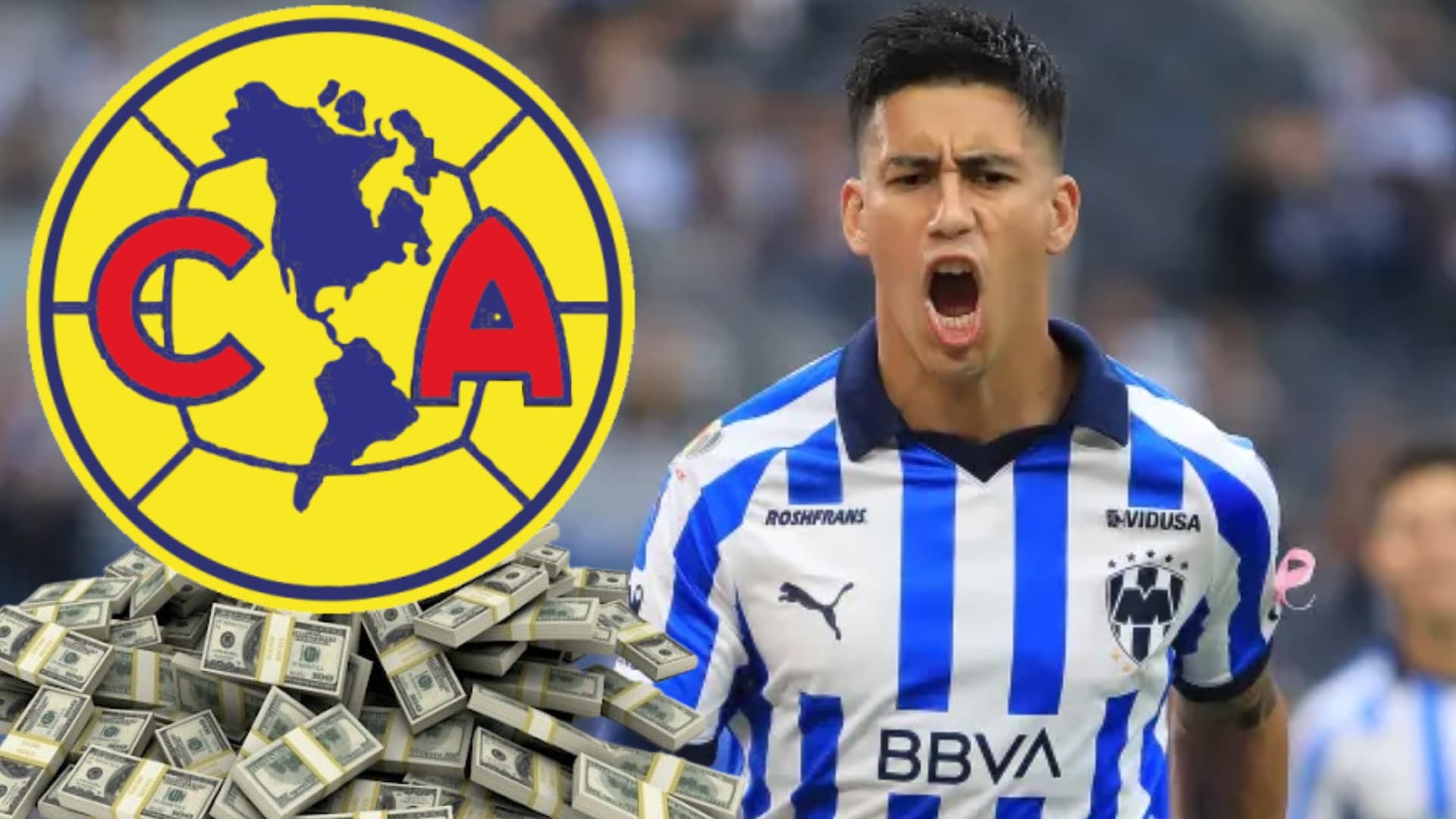 Lo que tendría que pagar América por Maximiliano Meza ahora que podría irse de Rayados