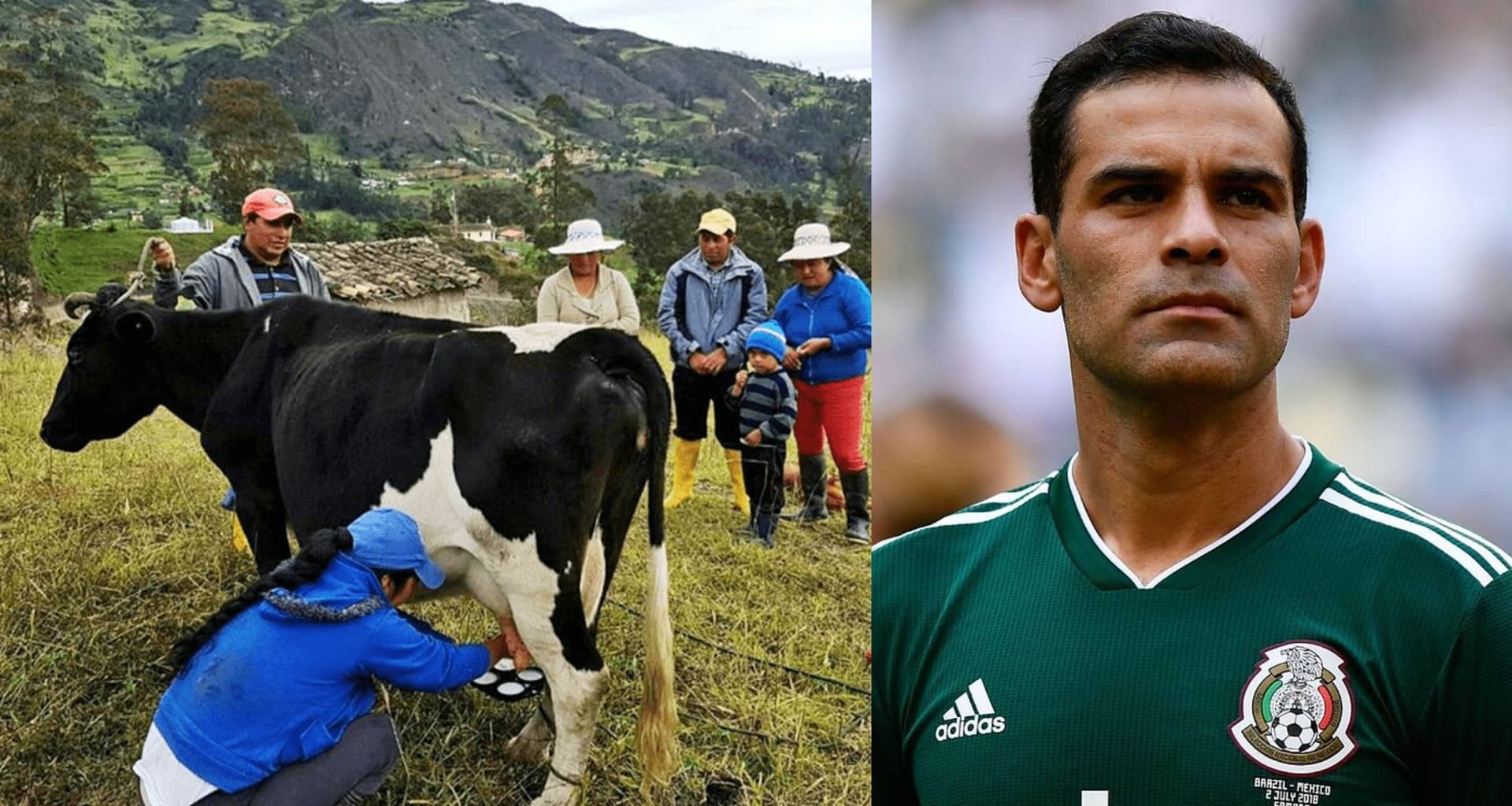 Lo vendían como el nuevo Rafael Márquez dentro del seleccionado mexicano pero no le dio el nivel, ahora se dedica al cuidado de ganado.