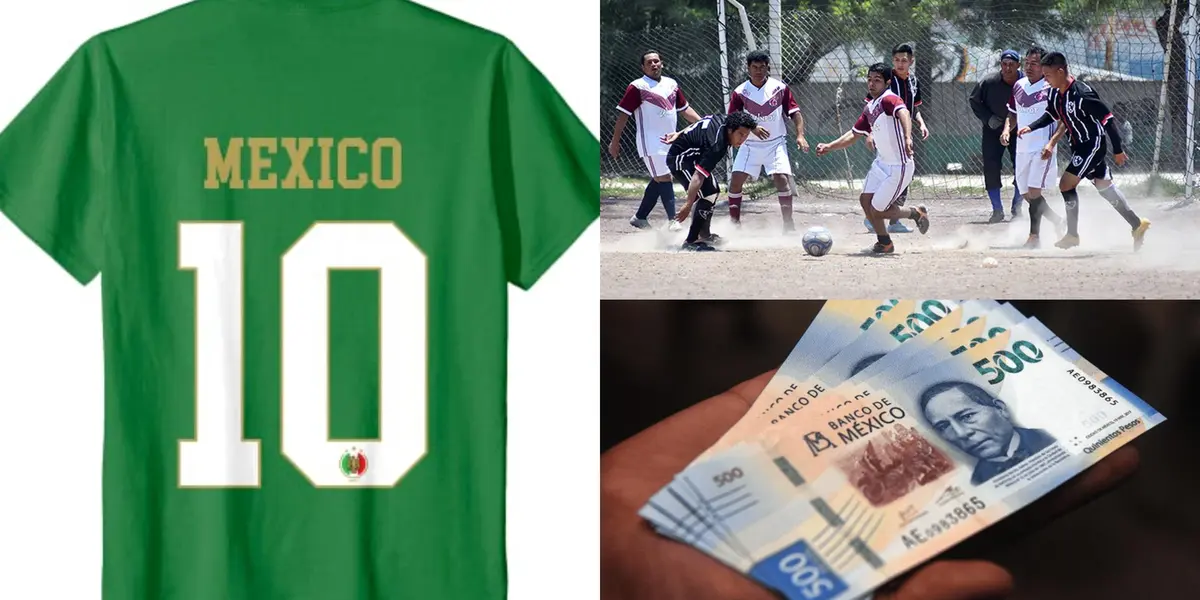 Lo vendieron como el nuevo 10 del seleccionado mexicano pero fracasó, Ahora se dedica a jugar en el llano, en donde ganaría 3 mil pesos. 