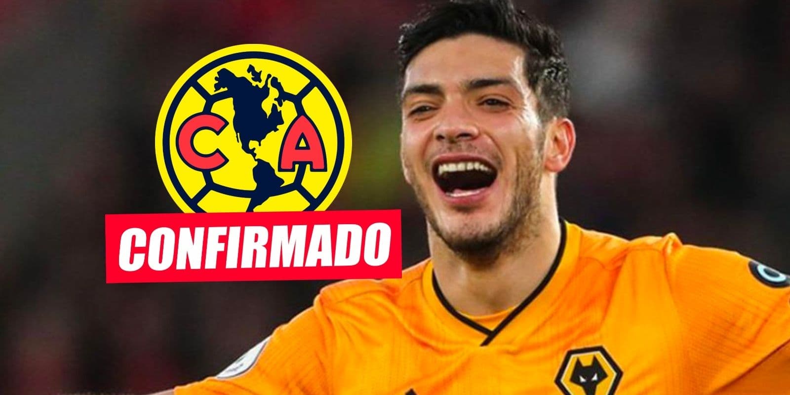 Los aficionados del América sonríen al saber que Raúl Jiménez ya tiene fecha de salida