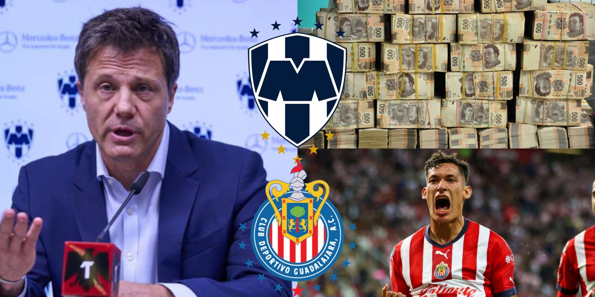 Los de Monterrey quiere reforzarse con uno de los mejores de las Chivas