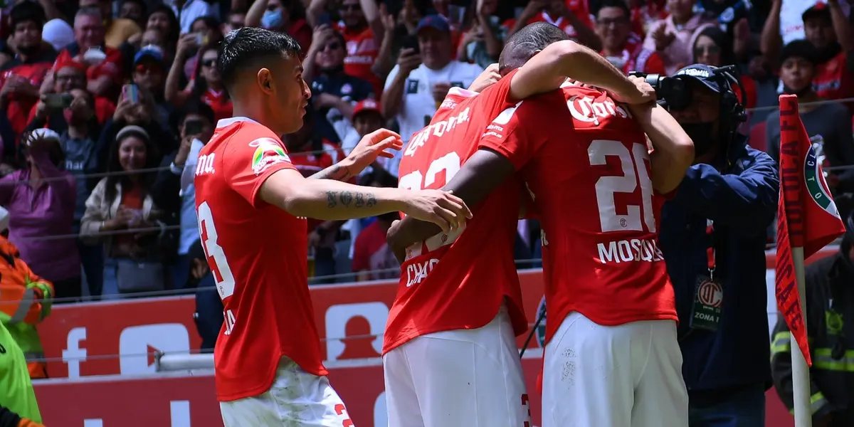 Los Diablos Rojos de Toluca de Ignacio Ambriz tomaron el liderato del Apertura 2022 con un partido más jugado