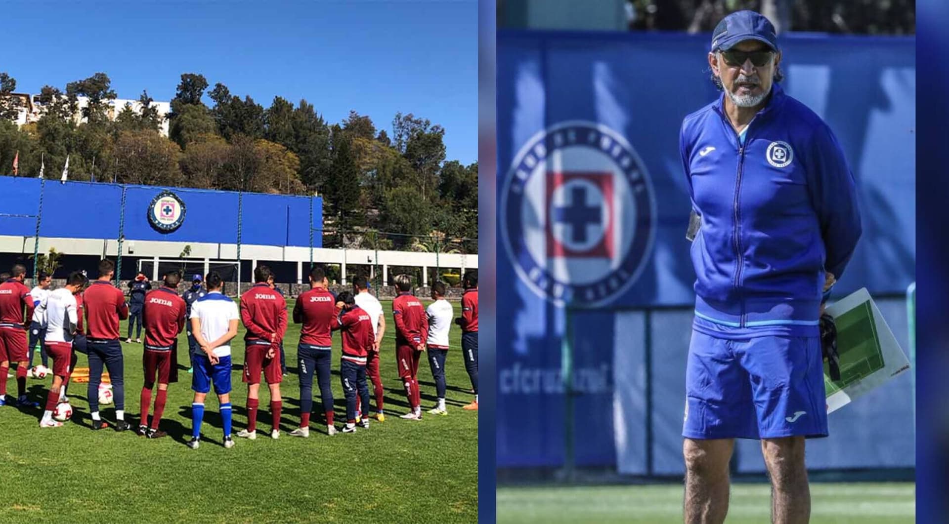 Los futbolistas están preparando el partido ante Gallos