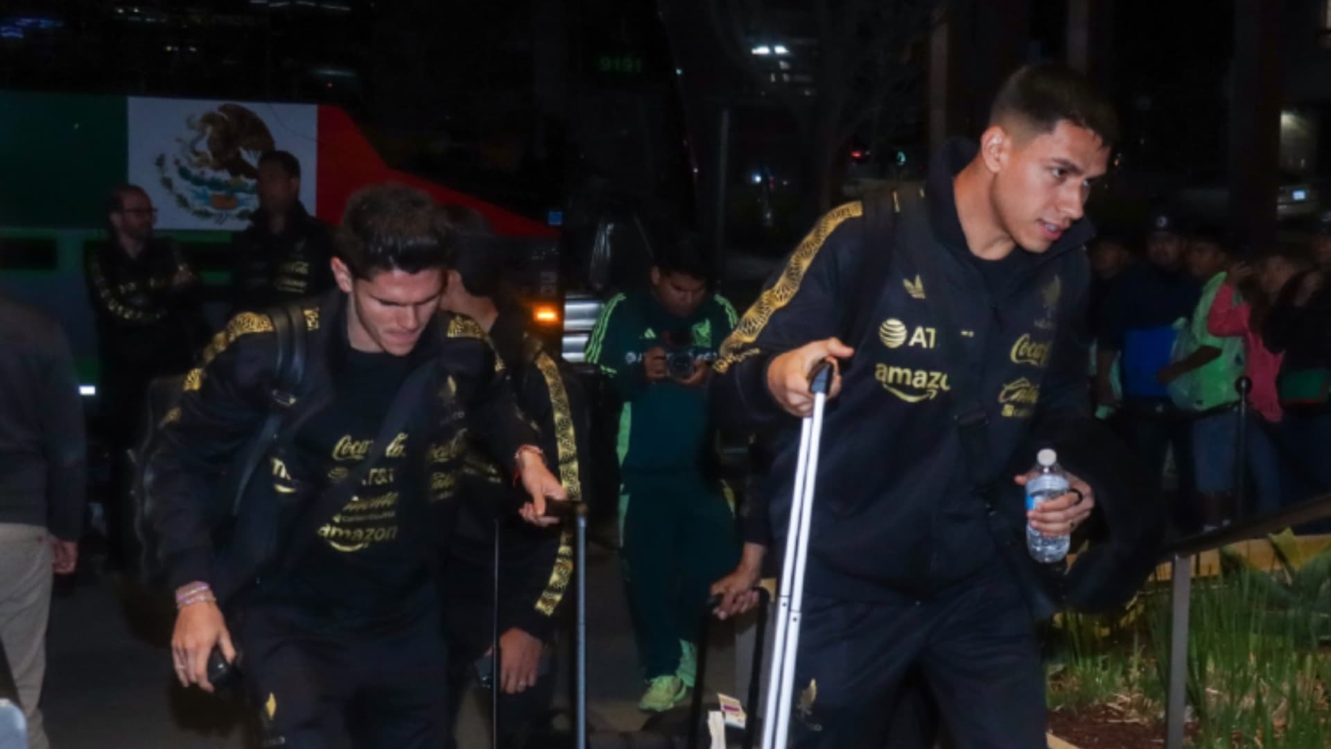 Los jugadores del Tri llegaron a California | Foto: Esto