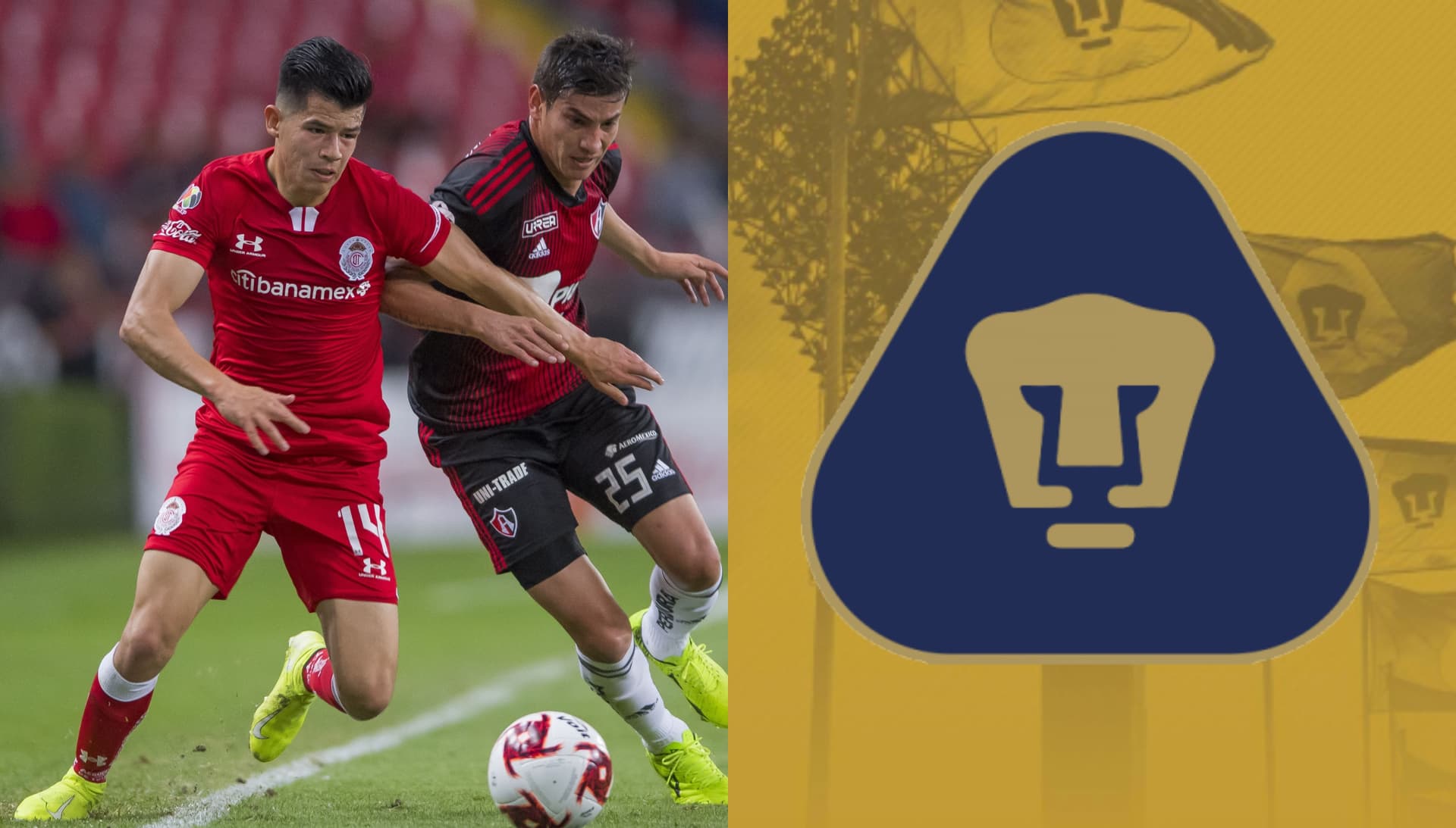 Los Pumas fichan a un jugador de Toluca sub-20