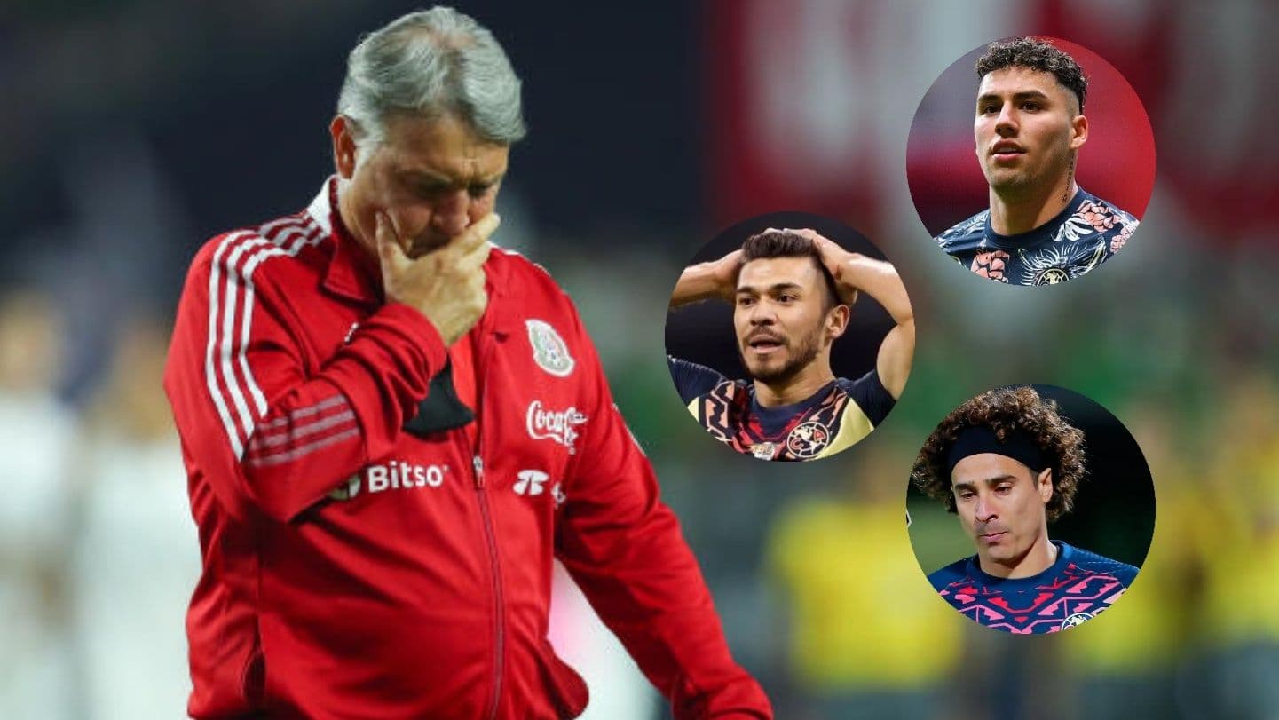 Los seleccionados del América no han tenido un buen rendimiento y Martino considera bajar a uno de ellos de Qatar