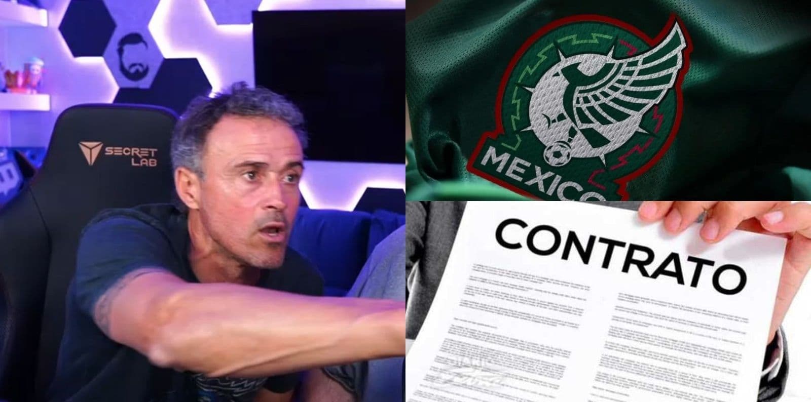 Luis Enrique y las posibilidades de que llegue al banquillo del Tri para dirigir a México en 2026.