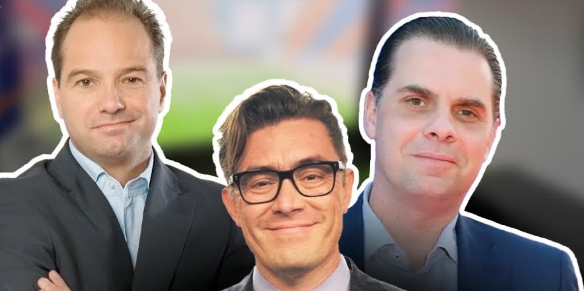 Luis Garcia, Antonio Rosique y Christian Martinoli (Fuente: Caliente TV)