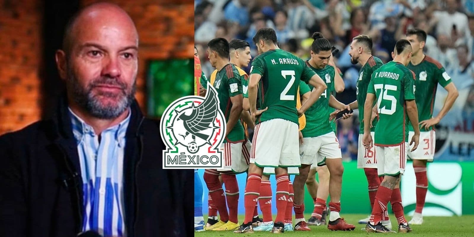 Luis García le dio con todo a uno de los seleccionados mexicanos que levanta la mano para irse a Europa