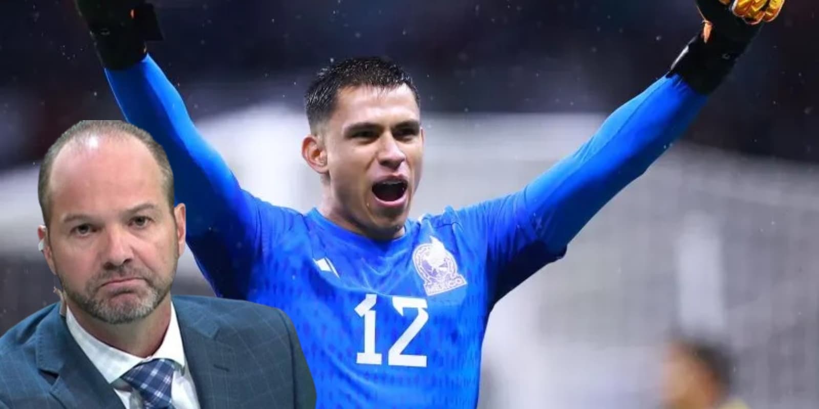 Luis García Postigo al lado de Luis Ángel Malagón / FOTO IMAGO 7