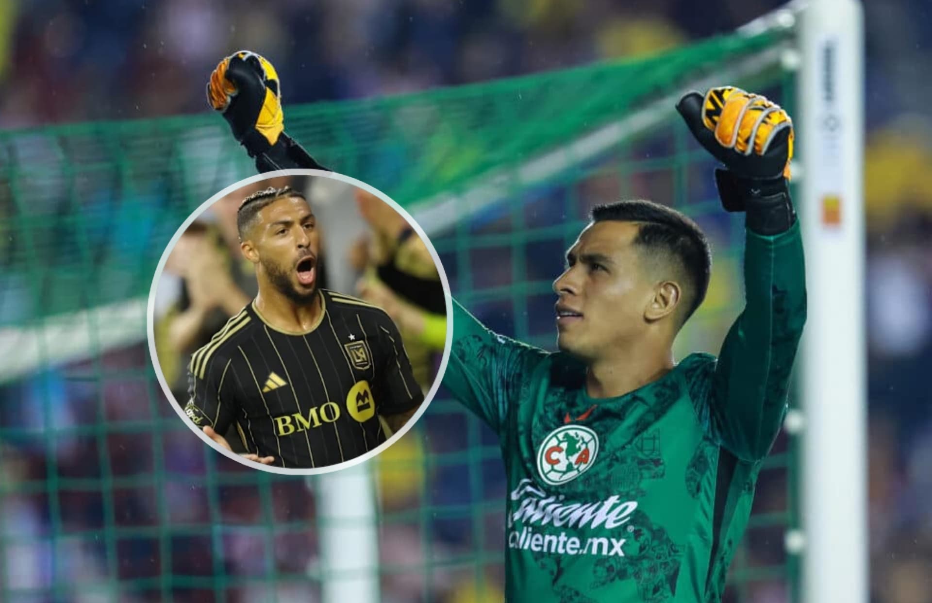 Luis Malagón y Denis Bouanga/ Foto Manuel Velasquéz Getty Images.