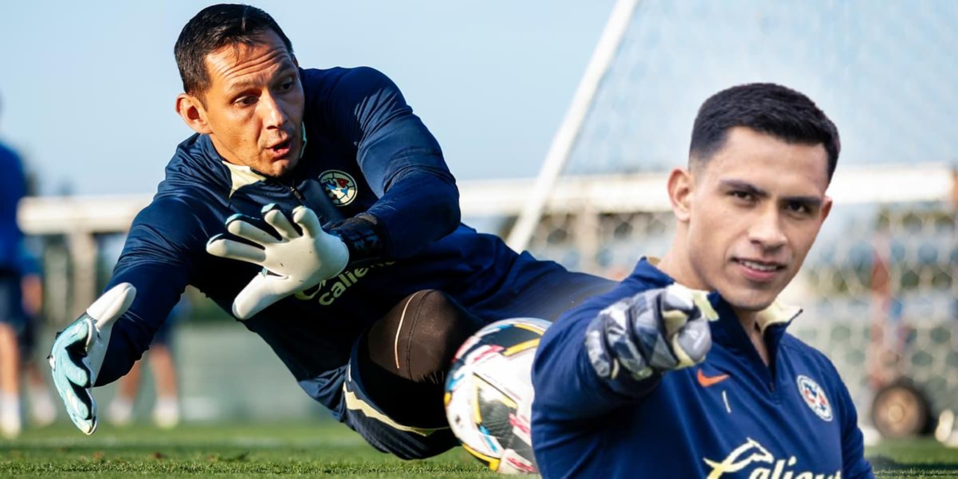 Luis Malagón y Rodolfo Cota en el América (Fuente: Club América)