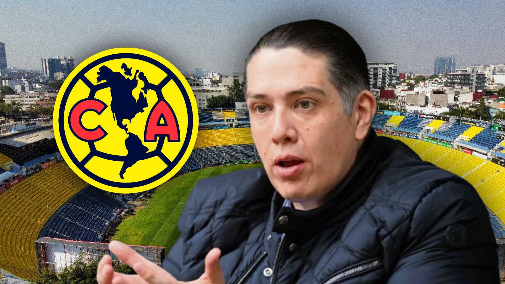 Luis Mendoza y estadio Azulcrema