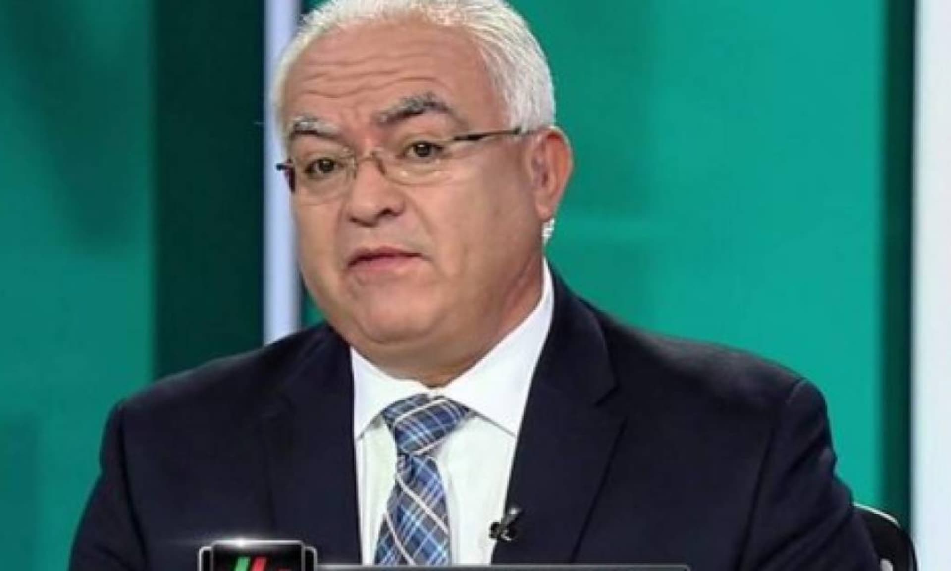 Luis Omar Tapia en un programa de TUDN (Fuente: El Heraldo)