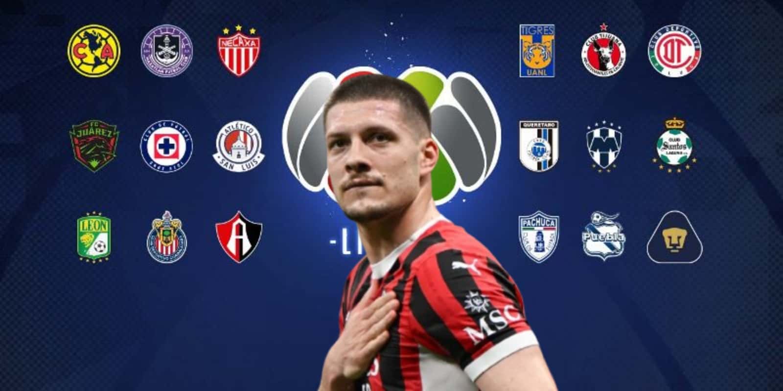 Luka Jovic junto a clubes de la Liga MX / FOTO UNOTV