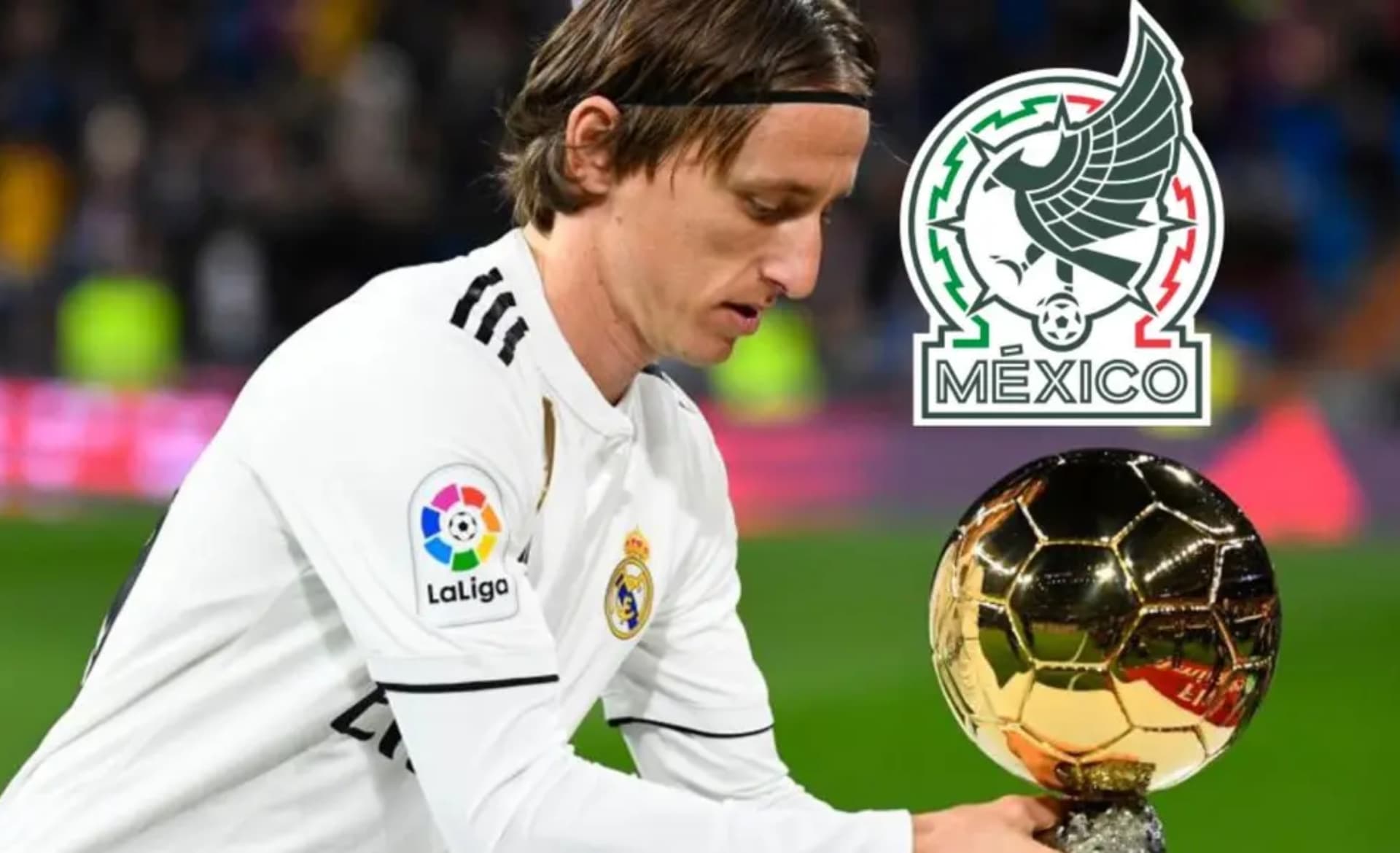 Luka Modric acomoda trofeo con el Real Madrid (Fuente: AFP)