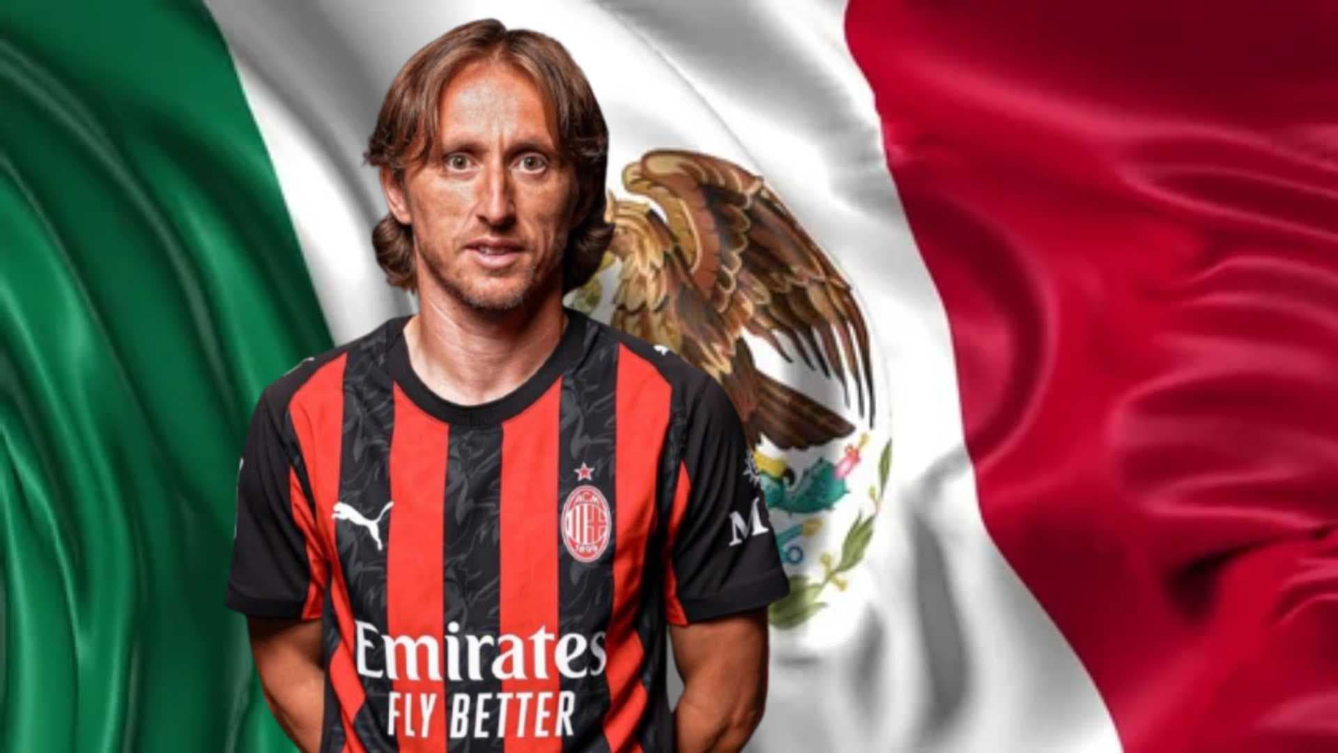 Luka Modric en el AC Milan