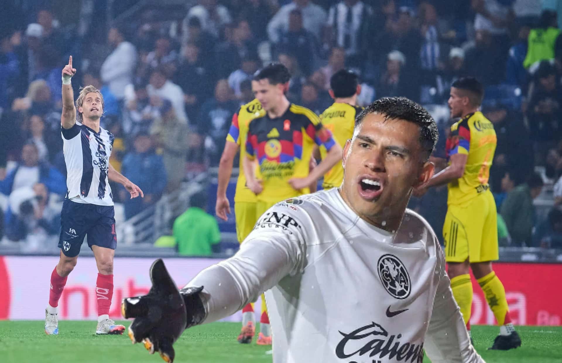 Malagón explotó tras el gol de Canales y señaló directo a su compañero por la desconcentración.