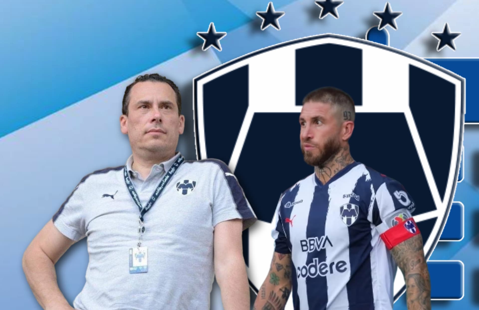 Manuel Filizola y Sergio Ramos/ Foto TUDN.