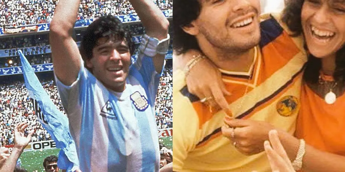 Maradona pasó noches increíbles de fiesta durante la Copa del Mundo de México 1986.