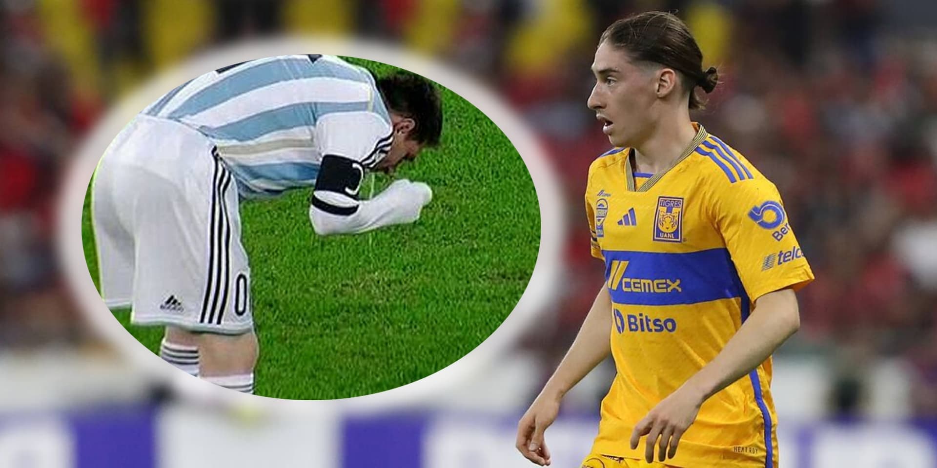 Marcelo Flores tienen a tener problemas estomacales como Messi, pero se trataría de casos aislados