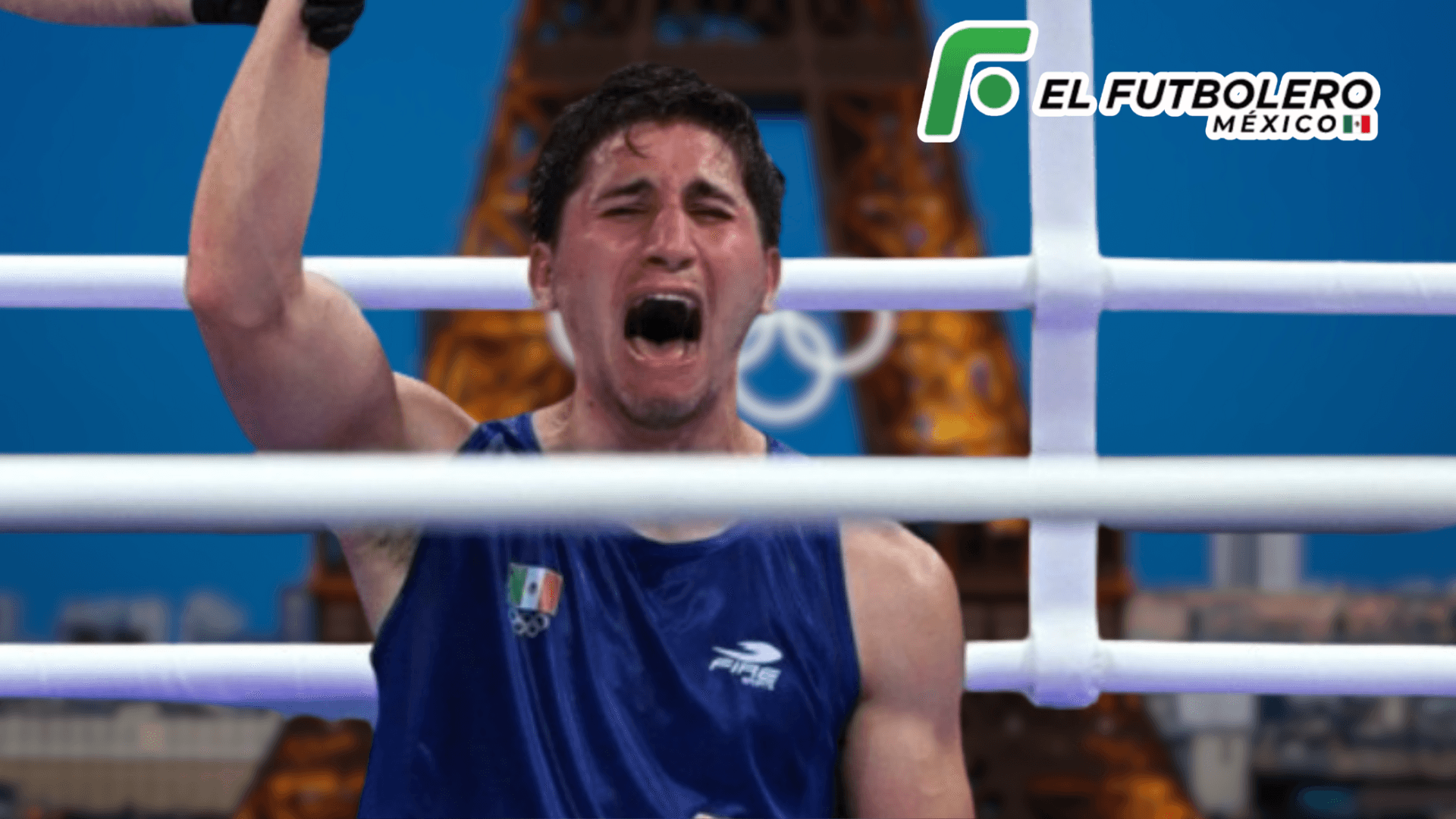 Marco Verde y su emoción tras pasar a la final. (Foto: COM)