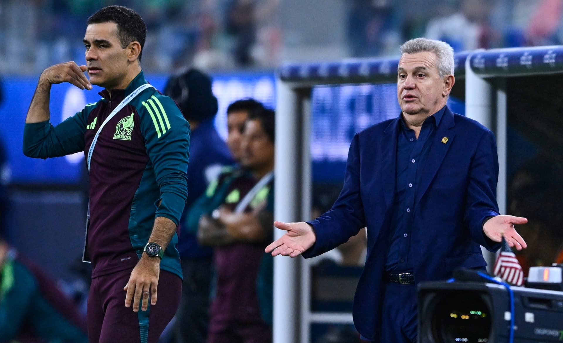Márquez y Aguirre llaman la atención de un jugador de México (Fuente: Mexsports)