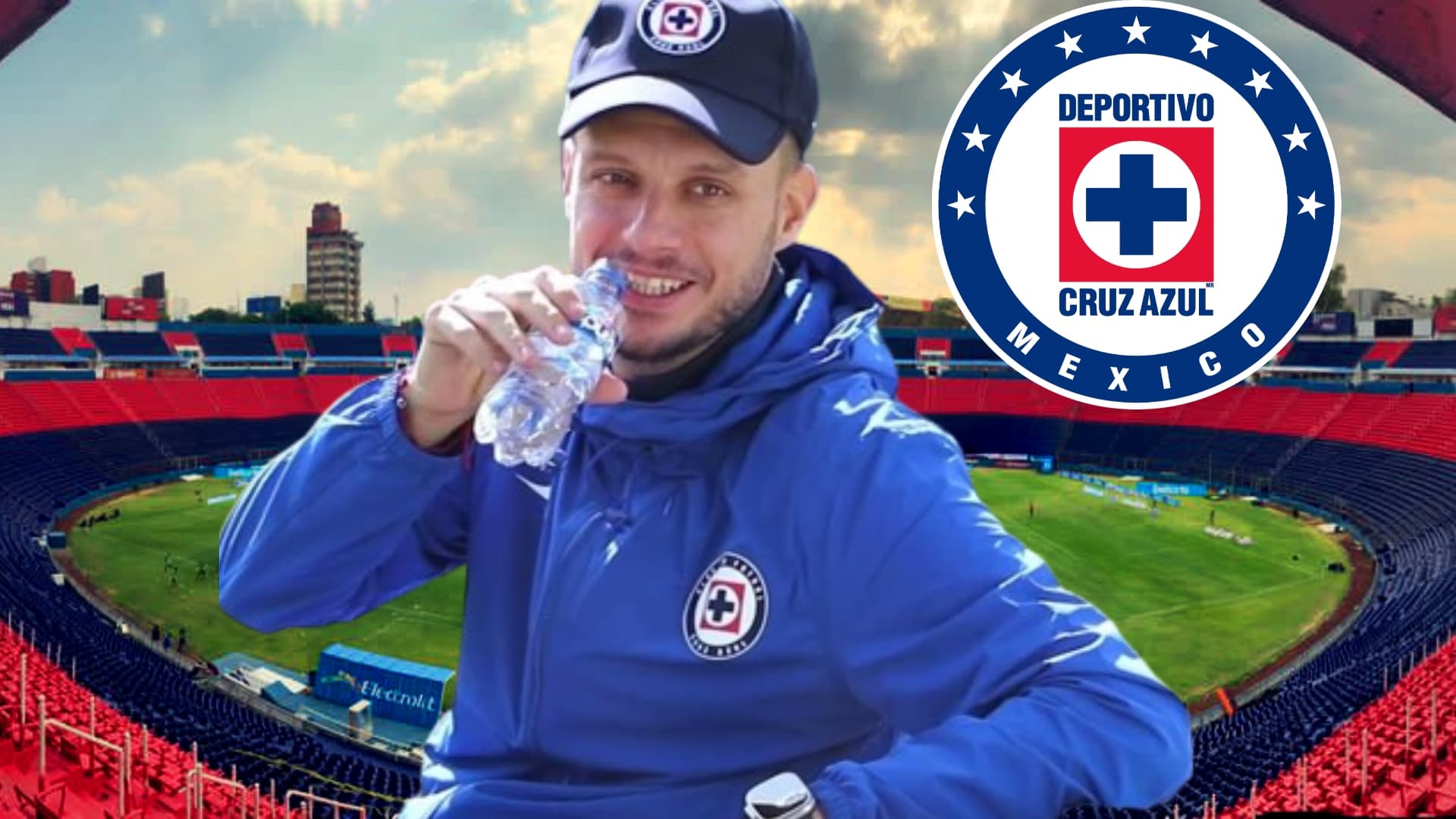 Martín Anselmi con Cruz Azul / Foto: Atlante FC