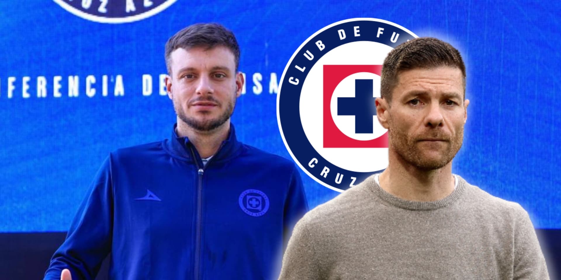 Martín Anselmi durante su presentación en Cruz Azul / Foto: Getty Images