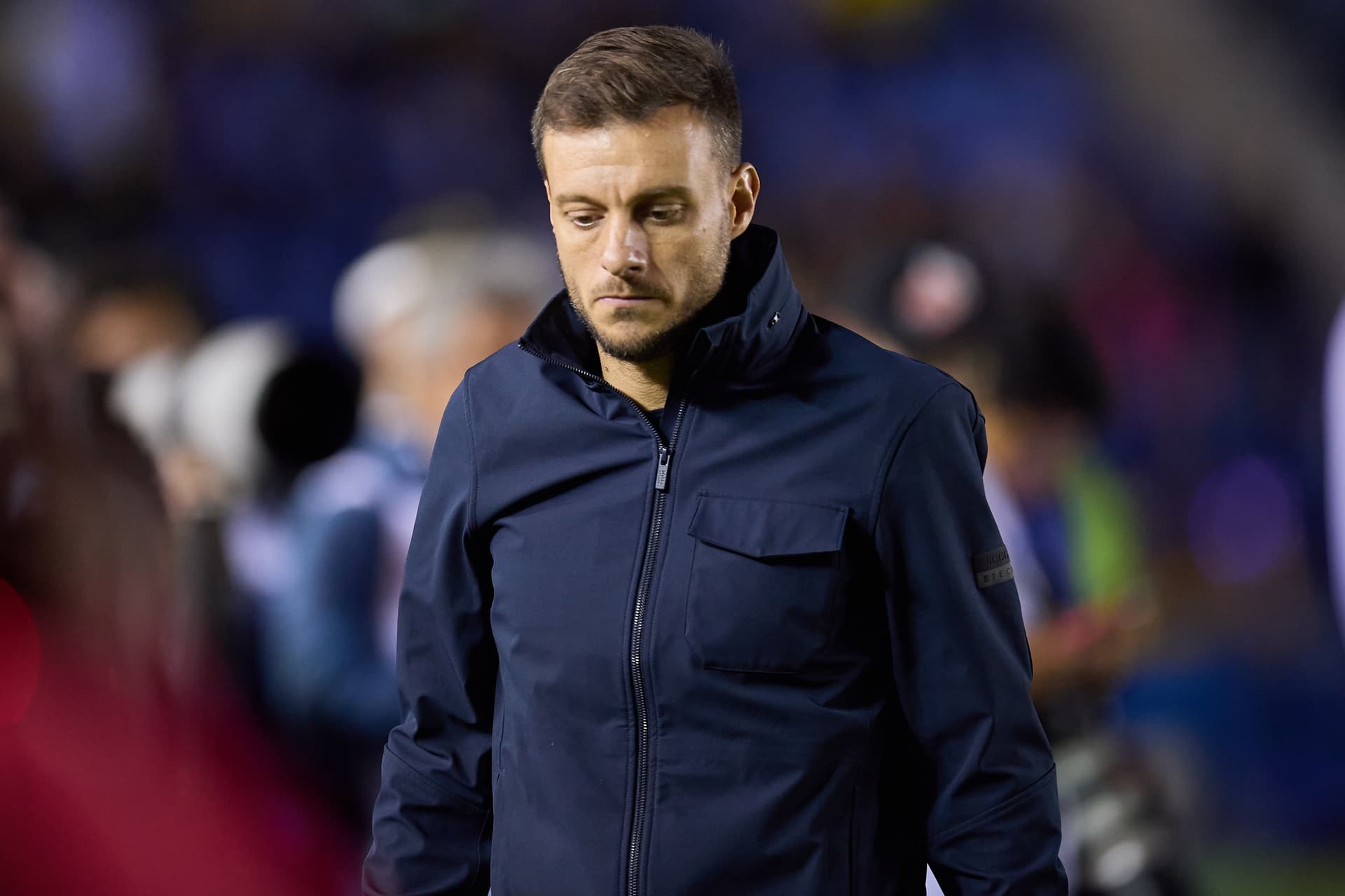 Martín Anselmi en un partido de Cruz Azul (Foto: Mexsport)
