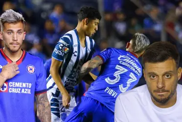 Martín Anselmi y el jugador que se llevó los reclamos tras la primera derrota de Cruz Azul