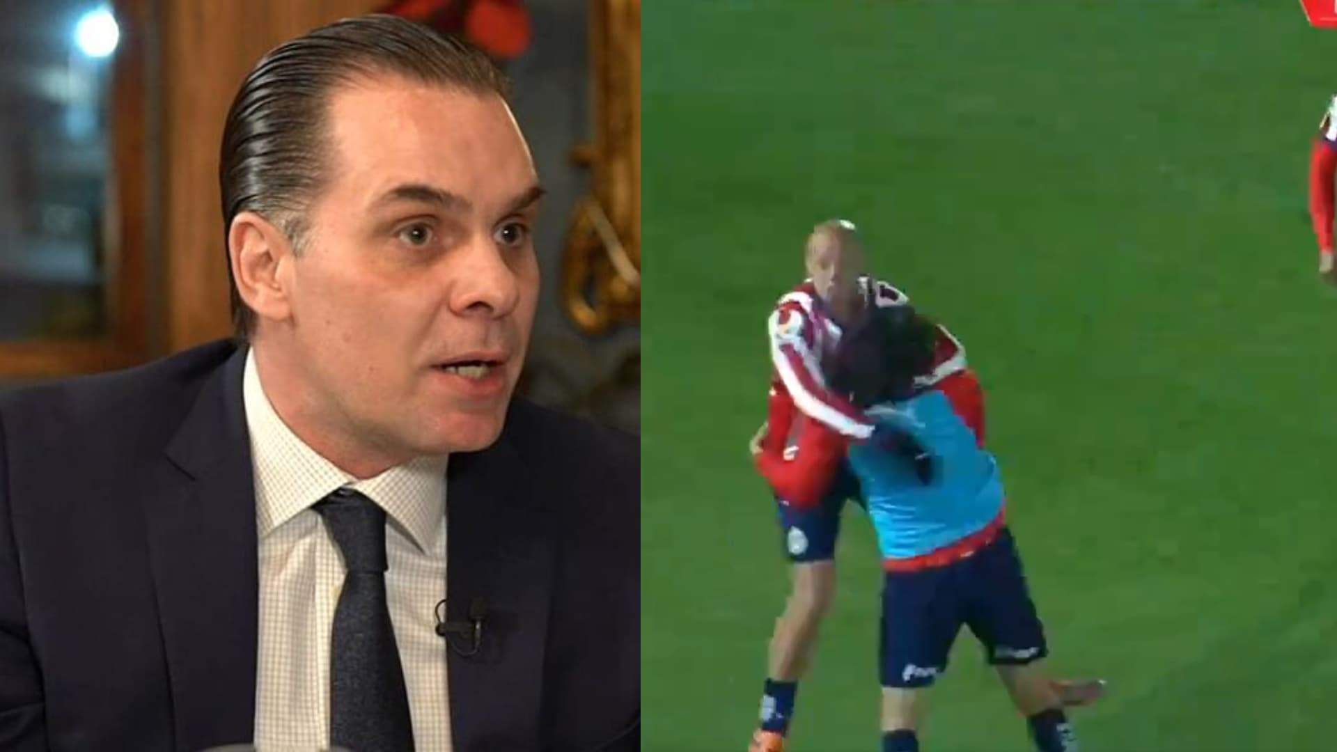 Martinoli hizó un "oso" al creer que Chicharito anotó el gol de Chivas | Foto: Especial