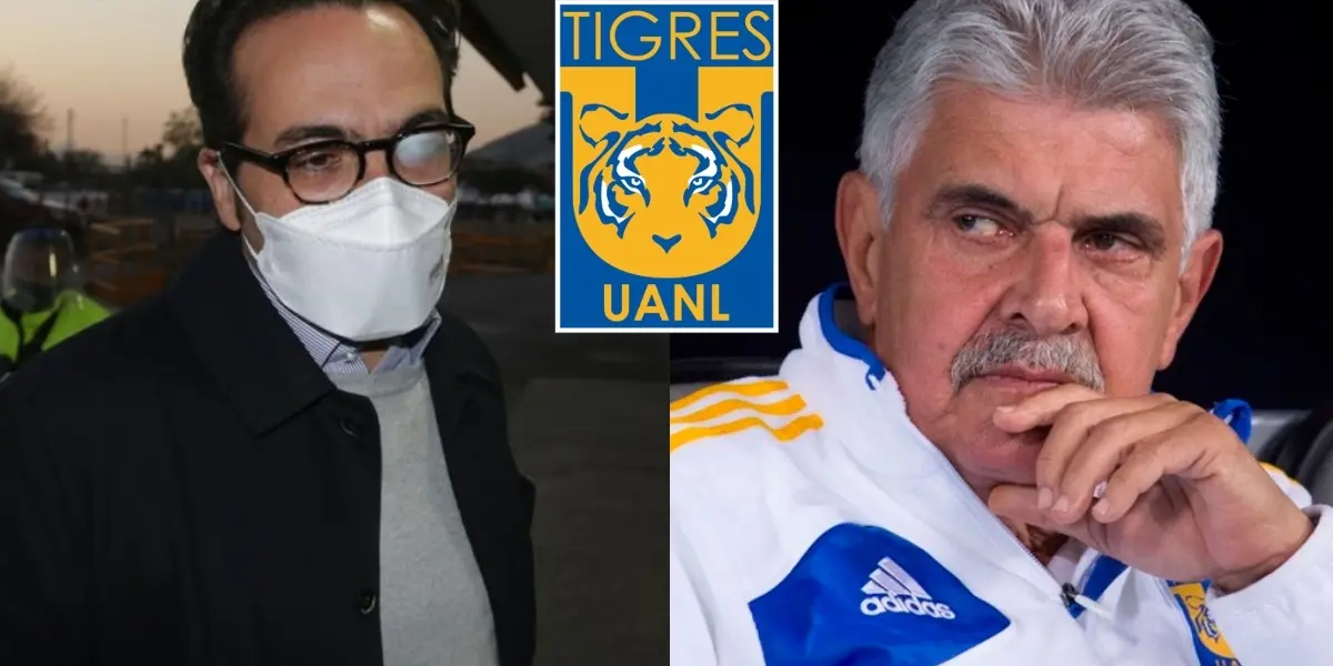Mauricio Culebro deja abierta la posibilidad de traer un nuevo entrenador para Tigres.