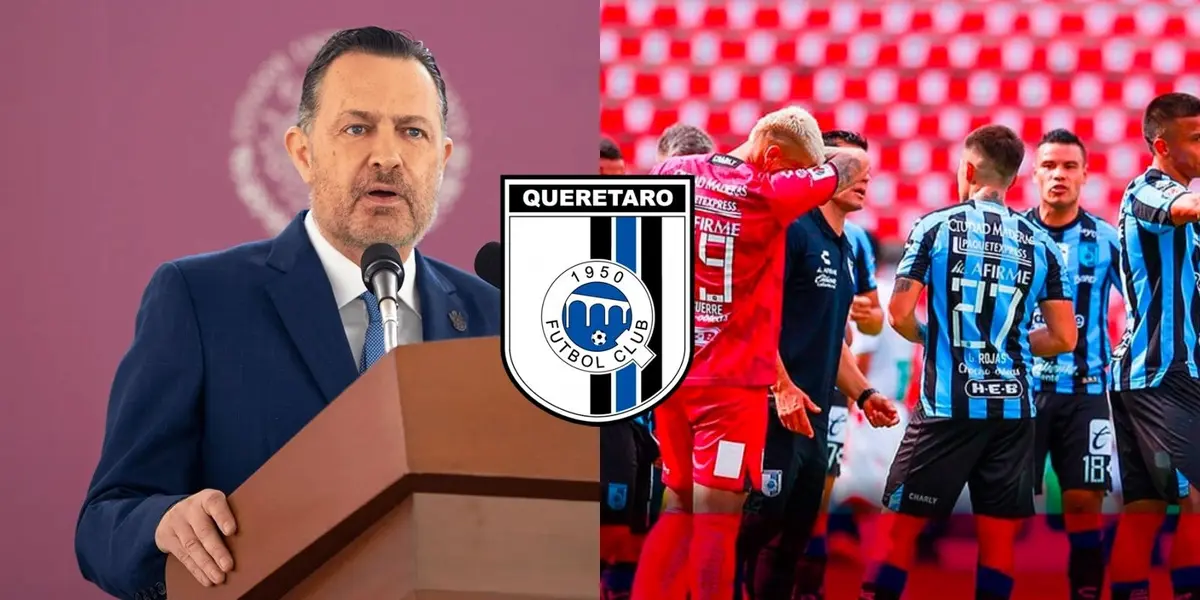 Mauricio Kuri, gobernador de Querétaro, deja un gran mensaje a la afición de Gallos Blancos.