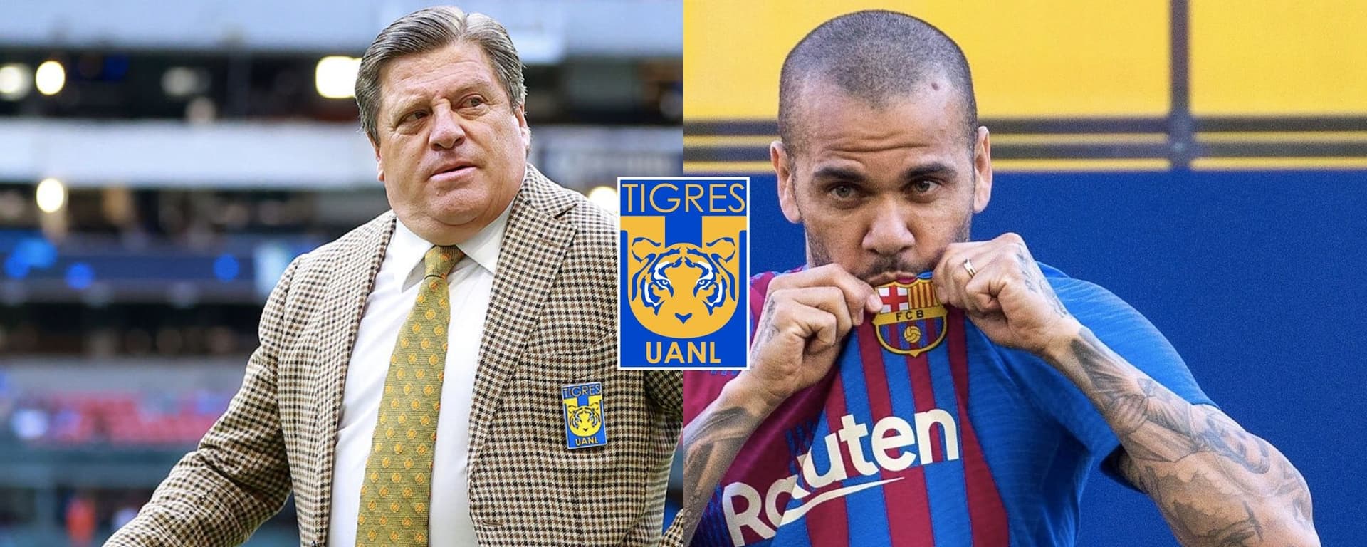 Medios en Brasil ponen informaron que Dani Alves interesa a Tigres y Miguel Herrera ya habló al respecto.