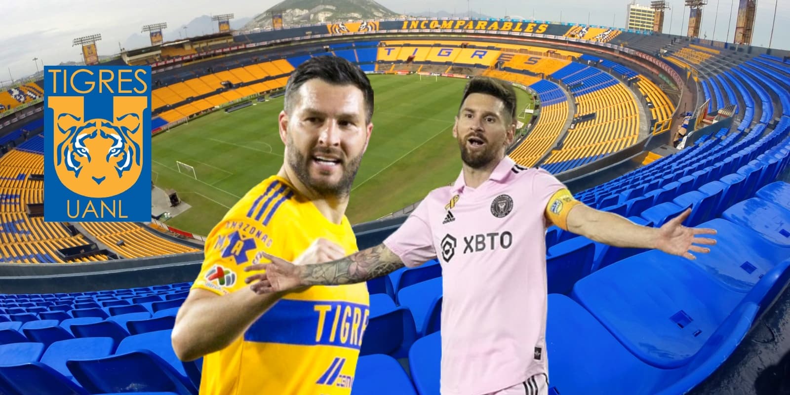 Messi y Gignac en Nuevo León