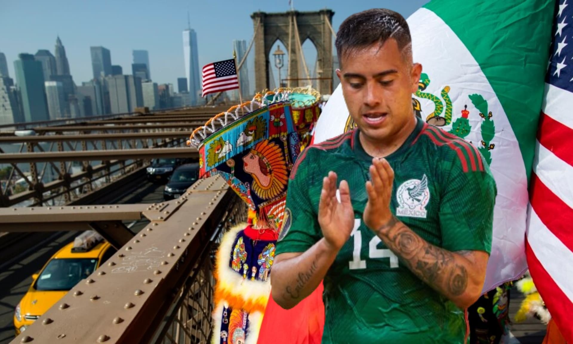 Mexicanos en un desfile en la ciudad de New York (Fuente: Voz de América)
