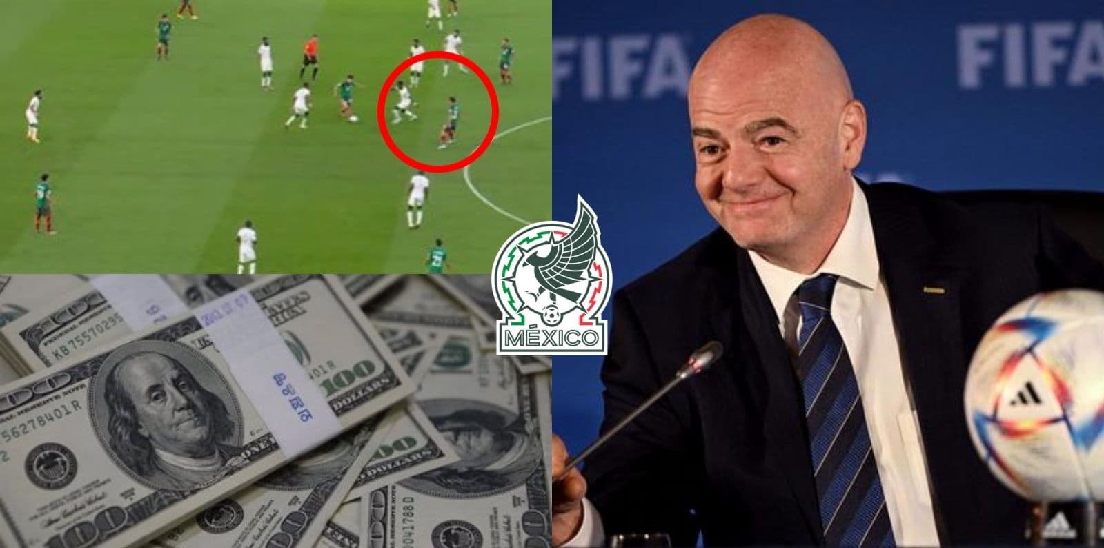 México tenía el pase a los octavos de final al vencer a Arabia Saudita pero la FIFA deja fuera al Tri.