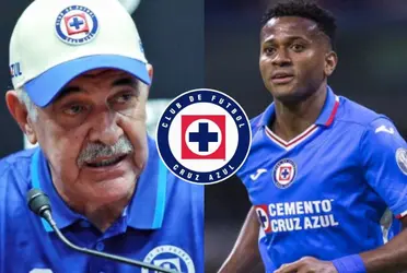 Michael Estrada se hizo expulsar en el duelo entre Cruz Azul y América, pero Ricardo Ferretti lo sigue considerando como titular