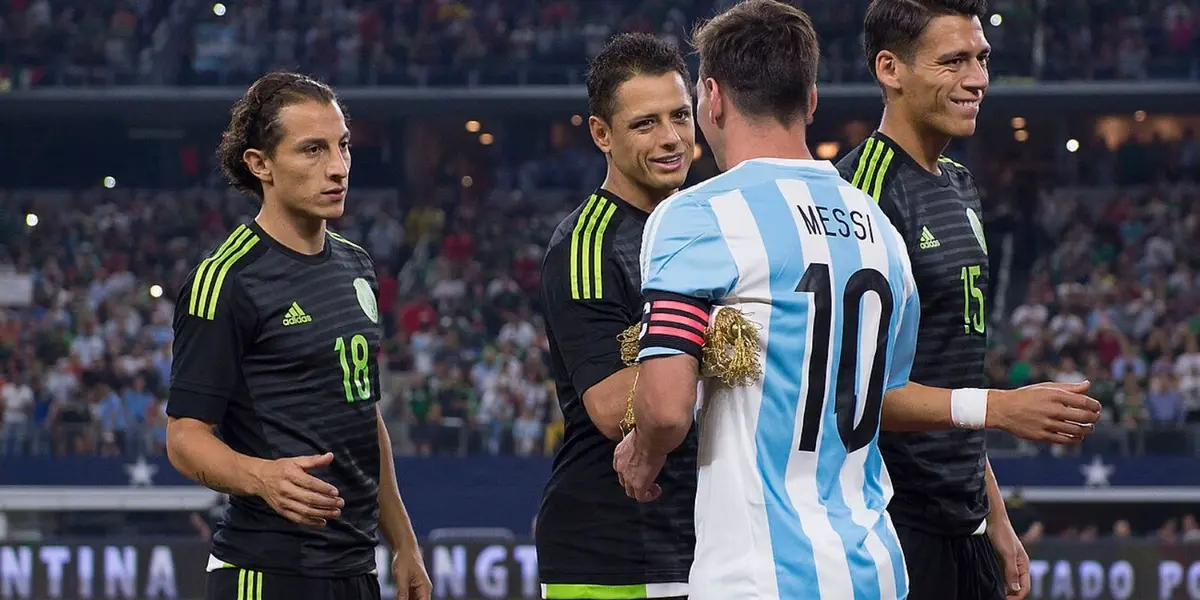 Mientras a Javier Hernández lo vetan de la Selección Mexicana Chicharito da su criterio sobre cómo ir a México ante Argentina en el mundial