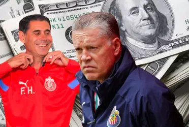 Mientras a Peláez le dieron 44 millones de dólares, lo que tendría Fernando Hierro para reforzar a Chivas
